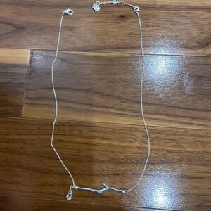 Chloe + Isabel silver tone branch necklace
